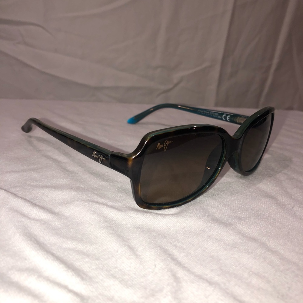 Maui Jim cloud break turquoise sunglasses